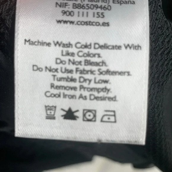 Eddie Bauer black cropped outdoor active pants wide leg size 12 - Picture 7 of 8